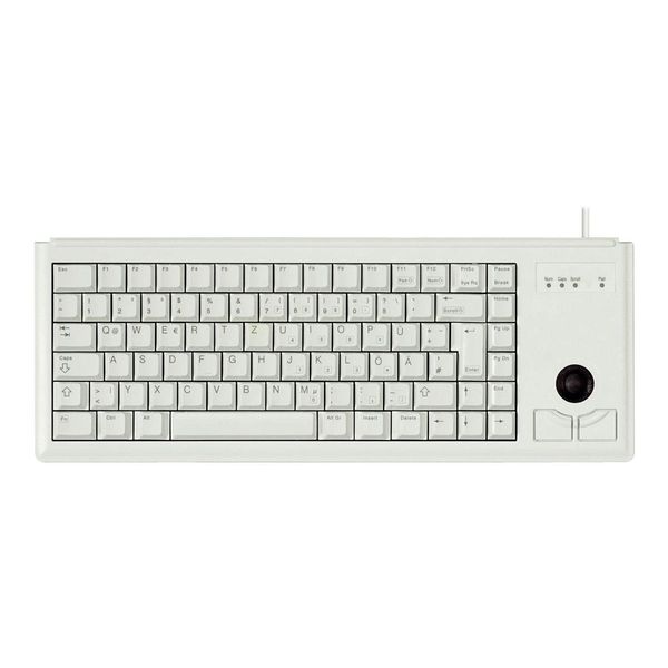 Cherry Compact-Keyboard G84-4400 - Tastatur - Usb - Deutsch - Hellgrau (G84-4400LUBDE-0)-image