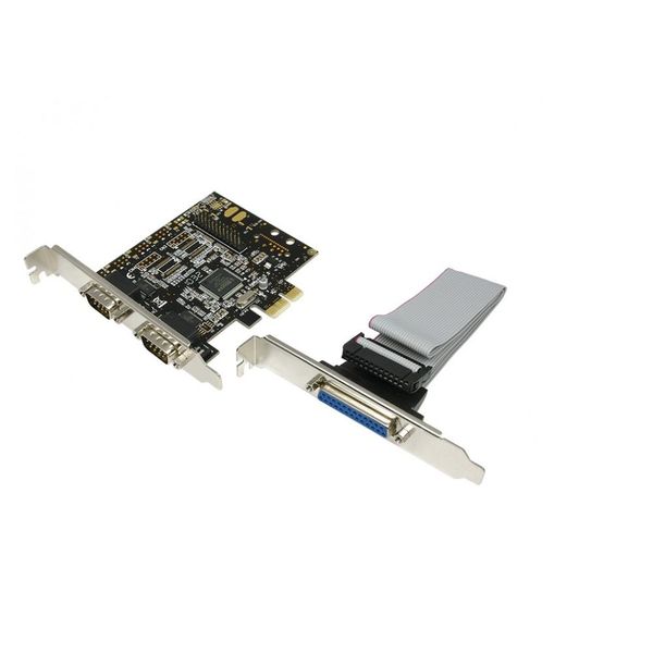 Scheda Pci Express Logilink 2 X Seriale + 1 X Parallela (Confezione Da 1)-image
