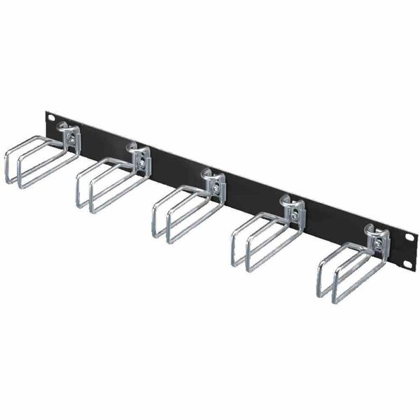 Rittal 7257005 Rangierpanel Rittal 1HE Hxt 43X105Mm Ral 9005 StahlbüGel-image