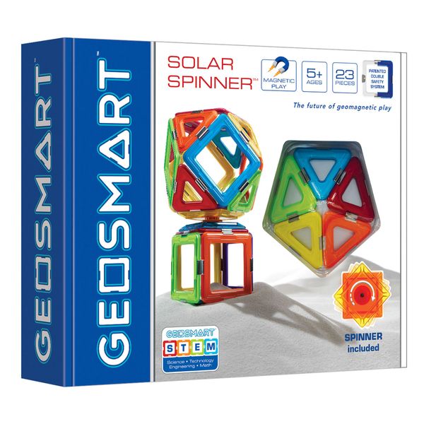 Smart Games Geosmart Solar Spinner, Konstruktion, Baukausten, Kinder Spielzeug, Ab 3 Jahren, Geo 200-image