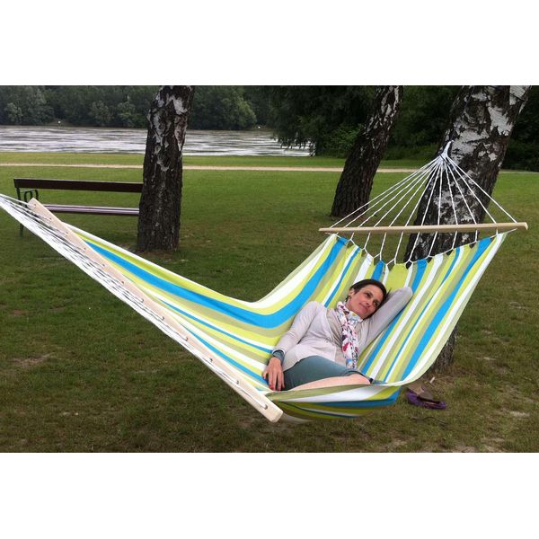 Amaca Macamex Caribe Grande Beach Macatex - Amaca A Doppio Palo Resistente Alle Intemperie Amaca-image