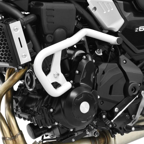 Barra Di Protezione Zieger Compatibile Con Kawasaki Z650RS Bianco-image