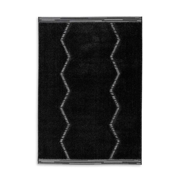 SchÖNer Wohnen-Collection Tappeto A Pelo Alto Per Il Soggiorno Winsome Nero 200 X 290 Cm-image