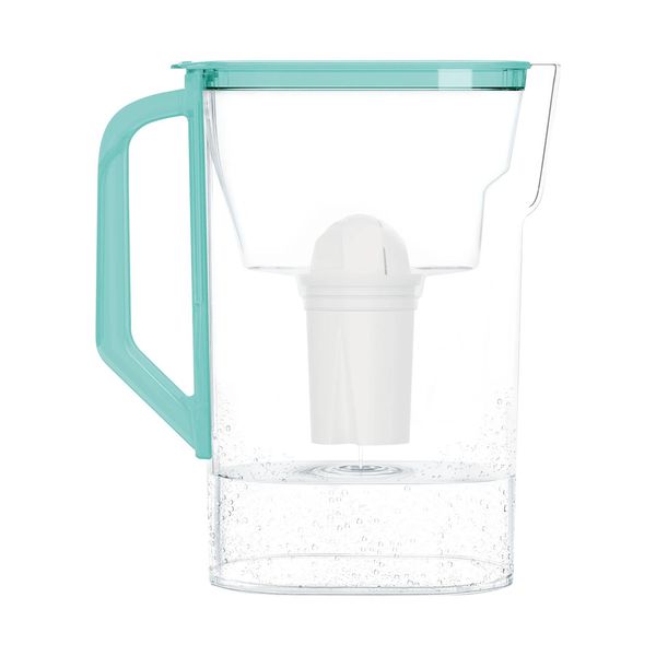 Wessper D3 Slim Filtro Acqua 2,7 Litri Con Filtro Aquaclassic In Menta-image