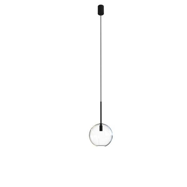 Lampada A Sospensione Lampadario Nowodvorski Sphere 7847 Acciaio, Nero-image