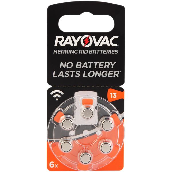 Rayovac 04606945416 Acoustic Special 13 Batterie Per Apparecchi Acustici Da 6 Pezzi-image