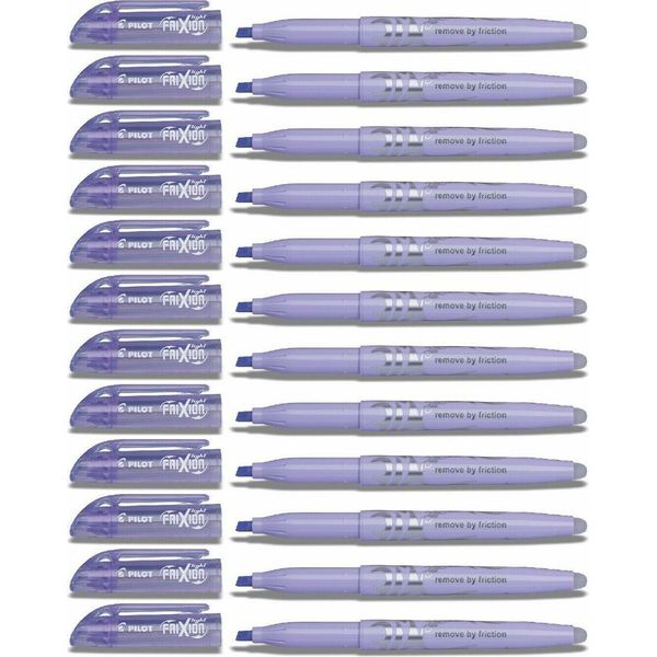 Pilot Frixion Light Soft Evidenziatore 12 Pz Punta Smussata Viola-image