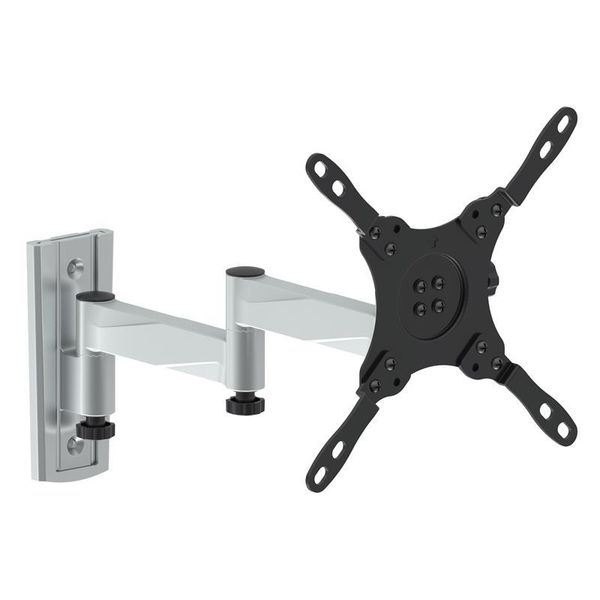 Supporto A Parete Bloccabile Per Monitor Tv 13-42" Completamente Regolabile, Estensibile, Girevole, Inclinabile, Ruotabile, ECO-222"-image