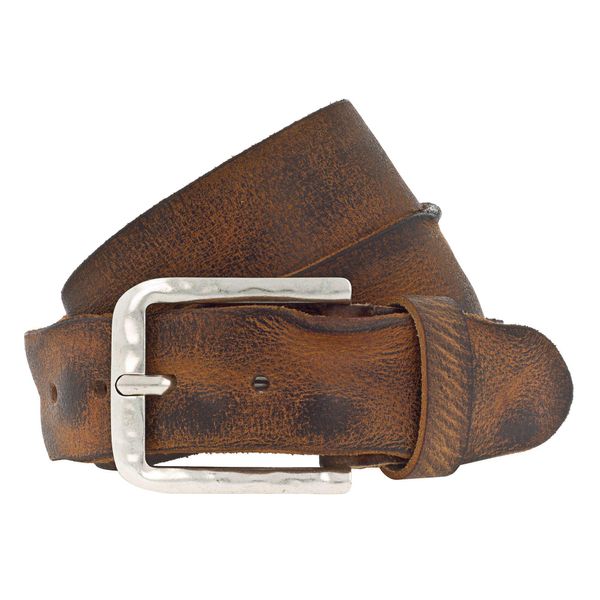 Vanzetti Pelle Cintura Denim Love 40Mm Full Leather Belt W105 Cognac Marrone-image