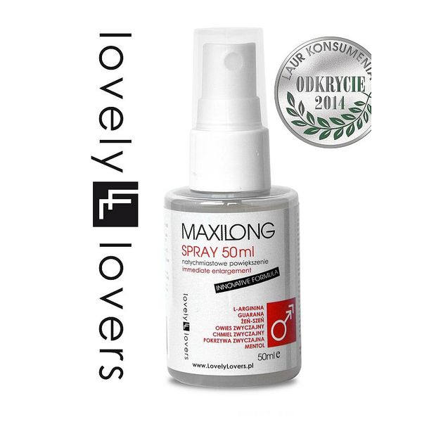 Lovely Lovers Maxilong Spray Per Massaggi Intimi 50Ml-image