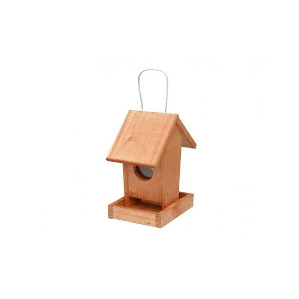 Nohel Garden Ng 9742Fo No.2 Mangiatoia In Legno Marrone 13X18X22Cm-image