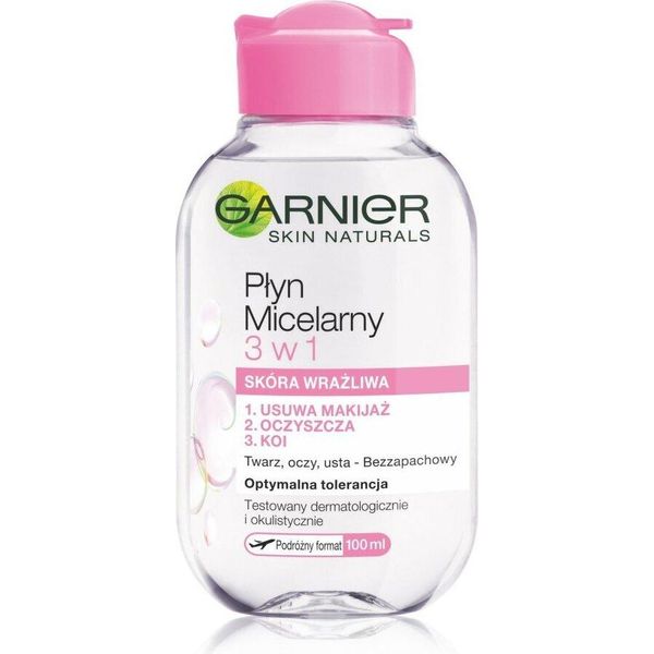 Acqua Micellare Garnier Skin Naturals 3In1 Per Pelli Sensibili, Volume 100 Ml-image