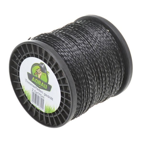 Aqbau® Filo Da Taglio Ritorto 2,0 Mm X 175 M Filo Per Tagliabordi Filo Di Ricambio Tagliabordi-image