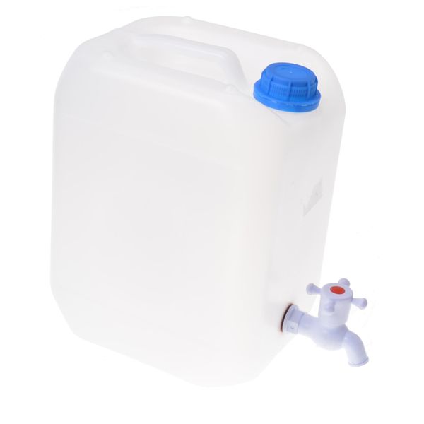 Serbatoio In Plastica Aqbau® Per Acqua Potabile Con Rubinetto 10L-image