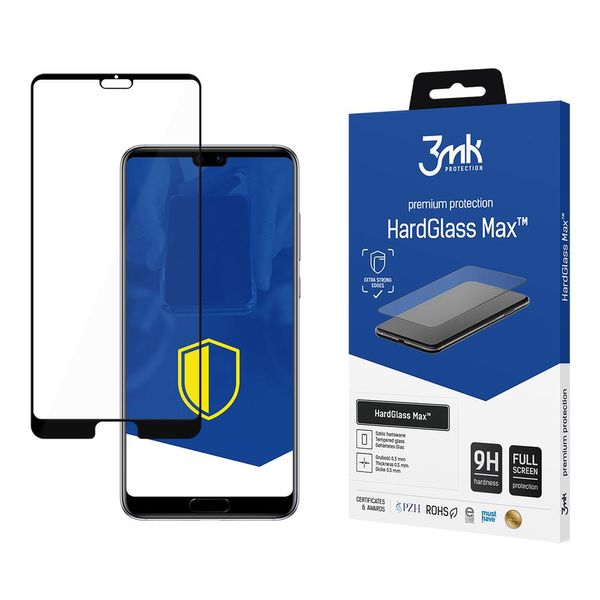 3Mk Display Vetro Temperato Hardglass Max Per Huawei P20 0.3Mm 9H-image