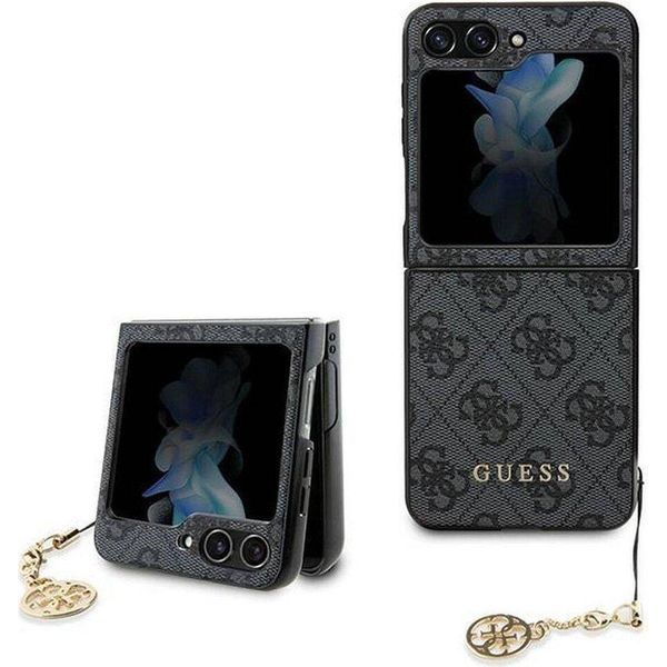 Guess Guhczf5Gf4Ggr F731 Z Flip5 Szary/Grey Hardcase 4G Charms Collection-image