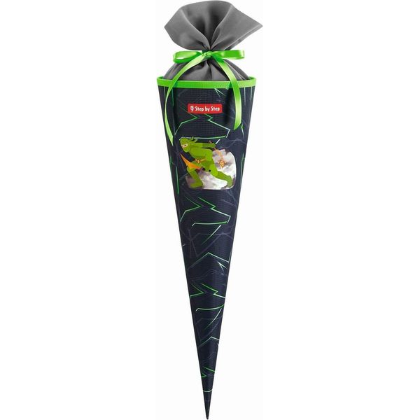 Step By Step Cono Della Scuola School Cone Ninja Kimo Grigio Scuro-image