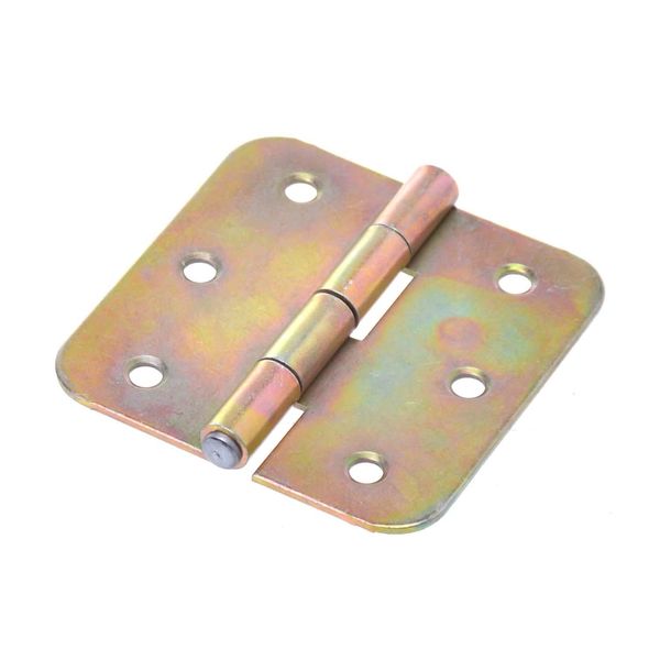 Aqbau® Cerniere Arrotolate 75 X 75 Mm A Mezza Larghezza Cerniere Per Mobili Cerniera Per Casse 2 Pezzi-image