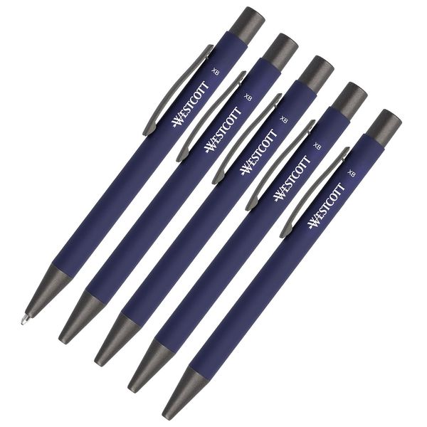 Westcott E-745005 00 Westcott Kugelschreiber Primesoft Blau Schreibfarbe Blau, 1 St.-image