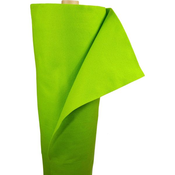 Feltro Artigianale 1,5 M Br. Tessuto Decorativo Lana Feltro Feltro Tessuto Feltro Rotolo Verde Chiaro-image