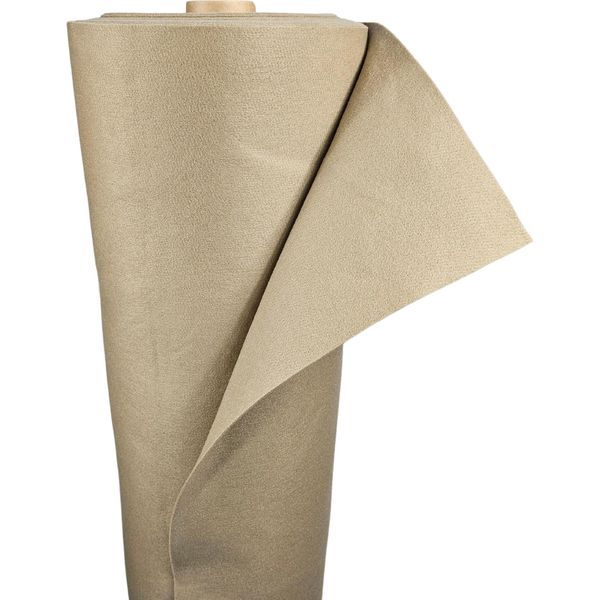 Feltro Artigianale 1,5 M Br. Tessuto Decorativo Lana Feltro Feltro Tessuto Feltro Rotolo Beige-image