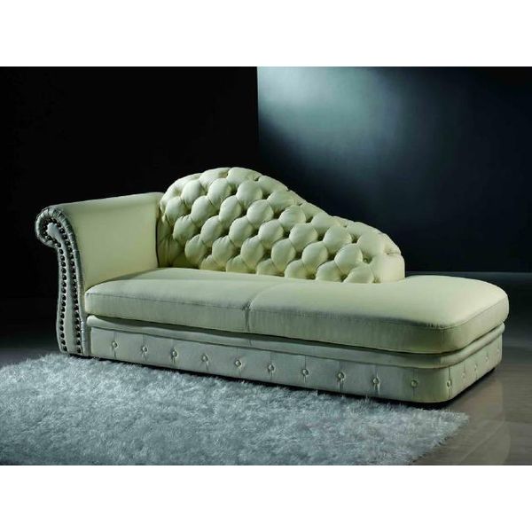 Chesterfield Chaise Lounge Divano A Poltrona Lounge 230Cm-image