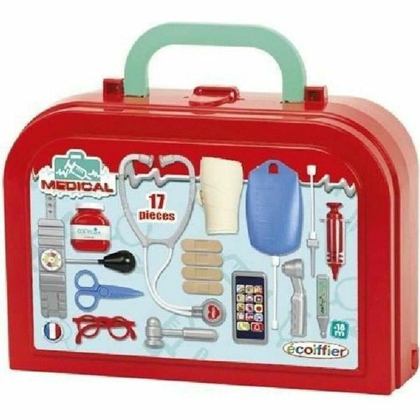 Borsa Medico Giocattolo, Ecoiffier, Deluxe, Plastica, Multicolore-image