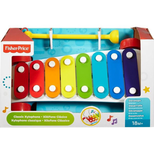 Mattel CMY09 Fisher-Price Xilofono Da Tirare, A Partire Da 18 Mesi-image