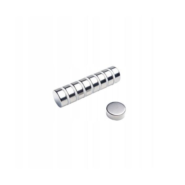Magneti Al Neodimio 20X8 Mm N38 10 Pz, Estremamente Forti, Lavagne Magnetiche, Frigoriferi, Lavagne Bianche, Fai Da Te-image