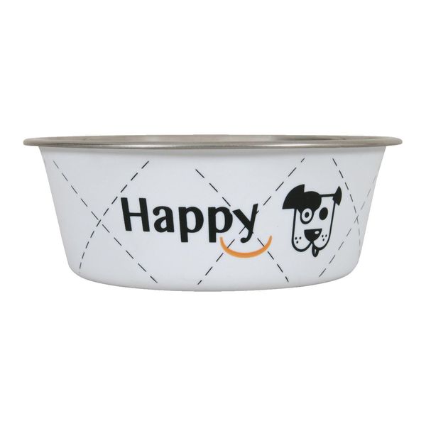 Zolux Happy Ciotola Per Cani - Bianco 1,5 Litri-image