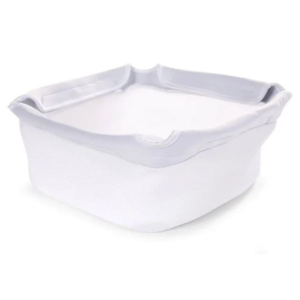 Cestino Per Seggiolone Childhome Evolu In Tessuto A Rete Bianco-image