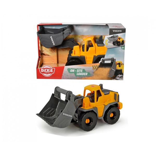 Dickie - Veicolo Con Scavatrice Giocattolo (Simba Toys 3724002) Dickie Toys-image