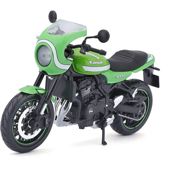 Maisto - Modellino Di Moto - Kawasaki Z900RS Cafe (Verde, Scala 1:12)-image