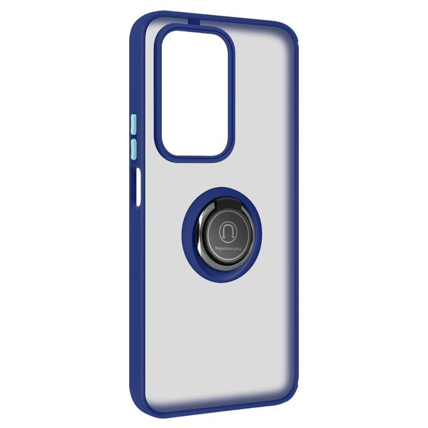Avizar, Custodia Per Cellulare Con Supporto Ad Anello Honor 200 Lite, Blu-image