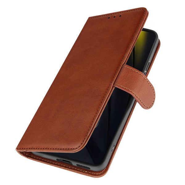 Avizar, Cover Portafoglio Xiaomi Poco F6 Funzione Stand, Vintage, Marrone Chiaro-image