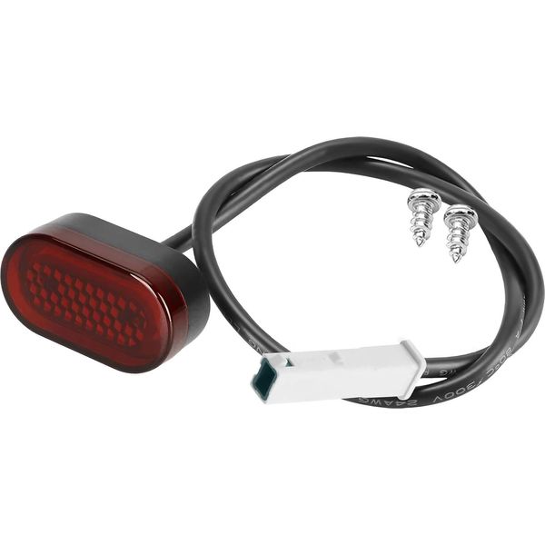 Ninebot, Potente Luce Posteriore A Led Per Ninebot G30 Max, Nero / Rosso-image