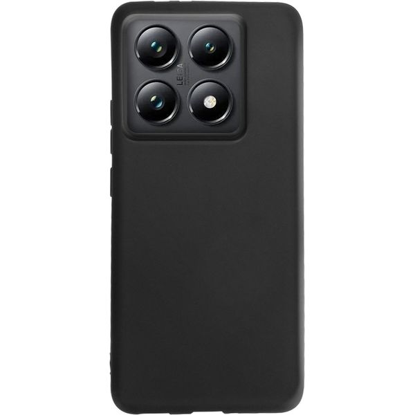 Mayaxess, Custodia Protettiva Ultrasottile Per Xiaomi 14T Pro In Morbido Silicone, Nero-image