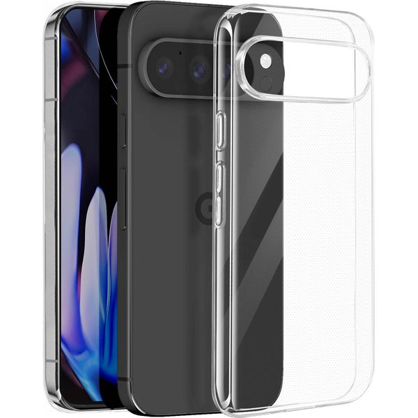 Mayaxess, Custodia Protettiva In Silicone Morbido Per Google Pixel 9 Pro Xl, Trasparente-image