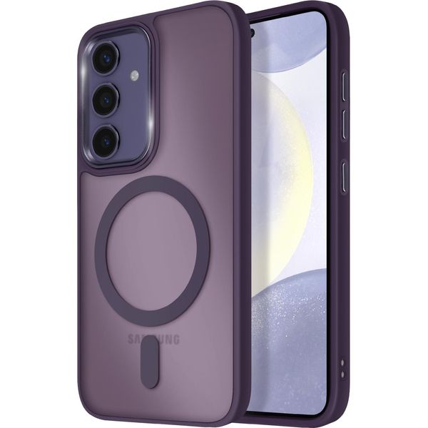 Avizar, Custodia Magsafe Per Samsung Galaxy S24 / S25 Frost Colour, Viola-image