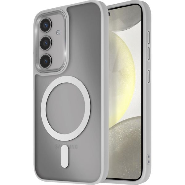 Avizar, Custodia Magsafe Per Samsung Galaxy S24 / S25 Frost Colour, Grigio-image