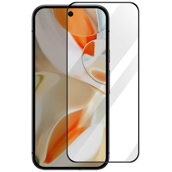 Muvit, Pellicola Protettiva In Vetro Per Google Pixel 9 Pro Xl Durezza 9H+ Con Applicatore, Nero-image