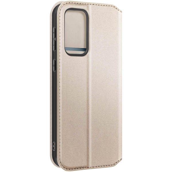 Avizar, Custodia In Pelle Finta Classic Edition Per Samsung Galaxy A35 5G, Oro-image