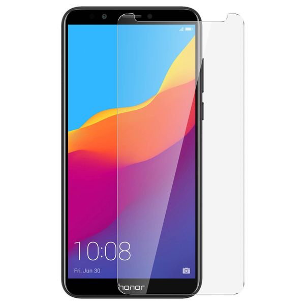 Avizar, Protezione Dello Schermo In Vetro 9H Honor 7C/Huawei Y7 2018 Infrangibile, Trasparente-image