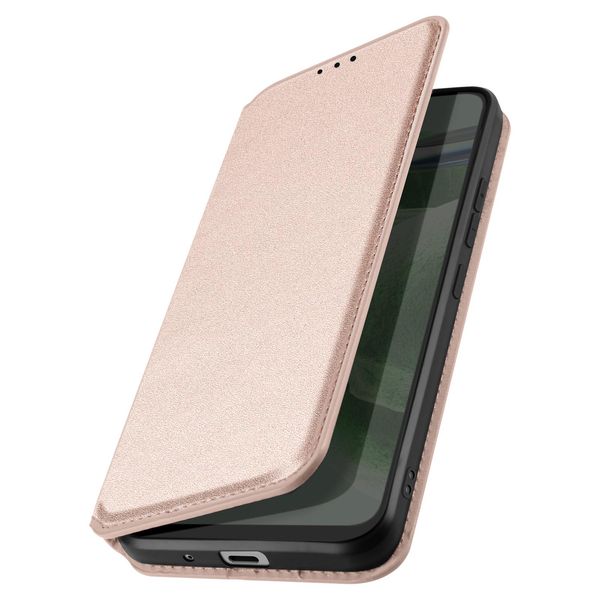Cover In Ecopelle Classic Edition Per Oppo Find X5 Lite - Oro Rosa-image
