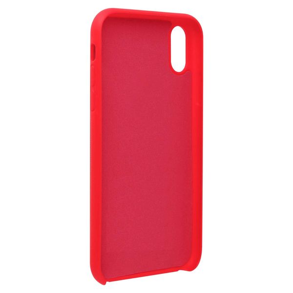 Custodia Semirigida In Silicone Per Cellulare Apple Iphone Xr, Soft Touch - Rosso-image