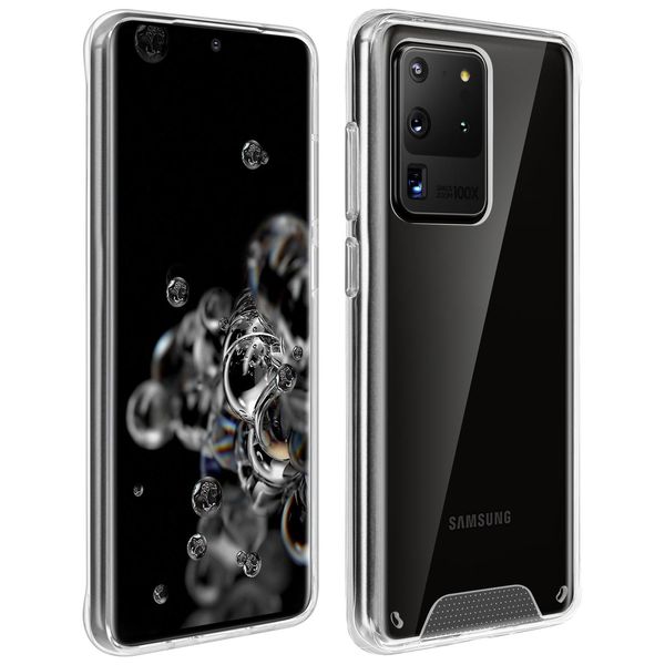 Avizar, Custodia Protettiva Ibrida Cristal Per Samsung Galaxy S11 Plus, Trasparente-image