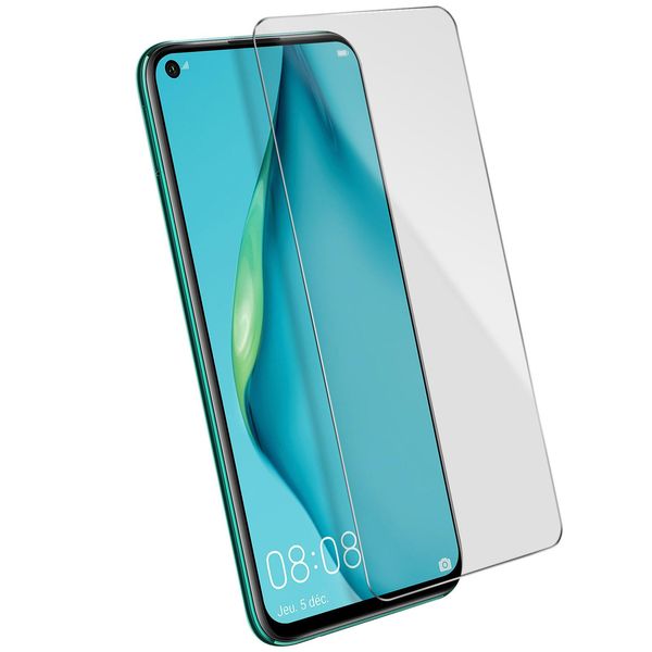 Avizar, Protezione Dello Schermo In Vetro Antigraffio Di Durezza 9H Huawei P40 Lite, Trasparente-image