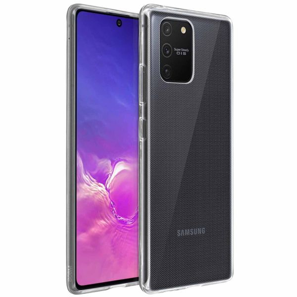 Avizar, Samsung Galaxy S10 Lite Custodia Protettiva In Silicone Seconda Pelle, Trasparente-image