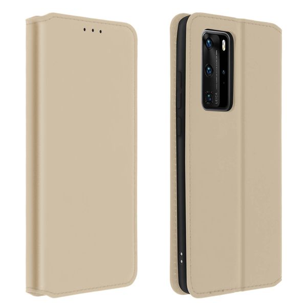 Cover In Ecopelle Classic Edition Huawei P40 Pro - Oro-image