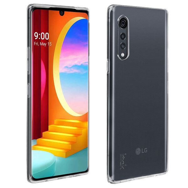 Imak, Lg Velvet Cover Protettiva In Silicone Seconda Pelle Imak, Trasparente-image